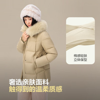  BOSIDENG/波司登 保暖 女士羽绒服 大毛领