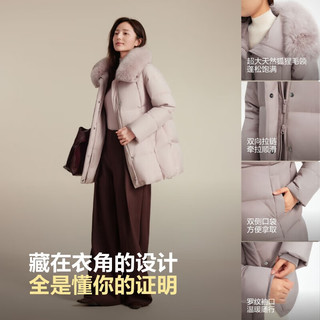  BOSIDENG/波司登 保暖 女士羽绒服 大毛领