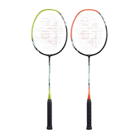 YONEX 尤尼克斯 羽毛球拍套装 橙色/绿色 对拍