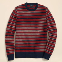 Brooks Brothers 男士针织衫 Merino-Wool Blend BB#2 Stripe Sweater
