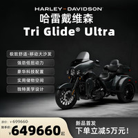 HARLEY-DAVIDSON Tri Glide Ultra 至尊滑翔 25款 暗黑饰面 玄铁银 正三轮 114