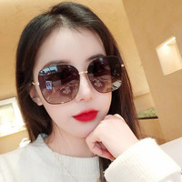 OGK 太阳镜女士2026新款网红潮偏光防紫外线墨镜圆脸大脸显瘦开车眼镜
