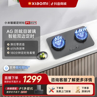米家 小米P1智能定时燃气灶液化气AG钢化玻璃JZY-MJ03CY