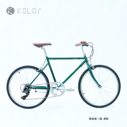 kolor 卡勒单车KC24女生专属复古单车单速7速城市休闲复古自行车