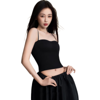 Ubras 立体胸型 女士吊带背心 胸垫 白色 M 适合50-60kg