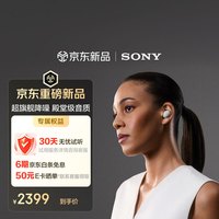索尼 智能AI 真无线蓝牙降噪耳机