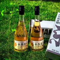 长乐无忧 金桂梅酒 500ml 1瓶 10度