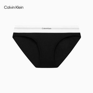 卡尔文·克莱恩/Calvin Klein 罗纹性感 女士比基尼三角内裤 UB1-太空黑 1条 M