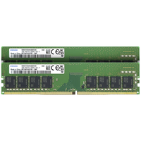 SAMSUNG 三星 DDR4 3200MHz 台式机内存 普条 绿色 16GB*2 32GB