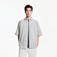  JACK&JONES/杰克琼斯 透气舒适 男士衬衫 【款式8】岩灰色 190/108A/XXL