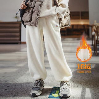  MADEN/马登 保暖软糯加绒 女士休闲长裤