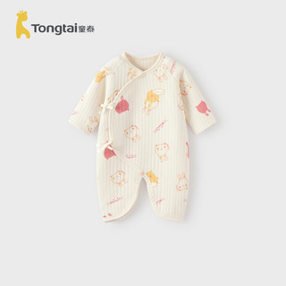  Tongtai/童泰 夹棉 婴儿连体衣 保暖蝴蝶衣-红色小兔