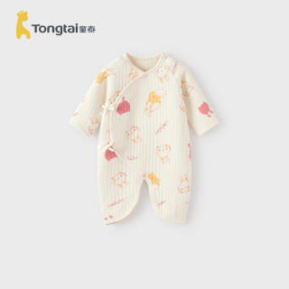  Tongtai/童泰 夹棉 婴儿连体衣 保暖蝴蝶衣-红色小兔