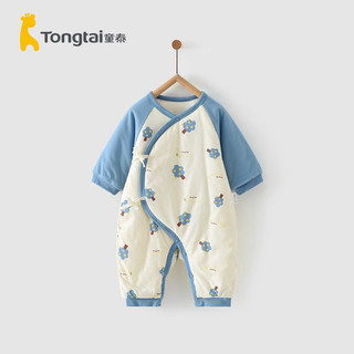  Tongtai/童泰 夹棉 婴儿连体衣 保暖蝴蝶衣-红色小兔