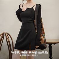 MADEN/马登 显瘦 女士吊带连衣裙
