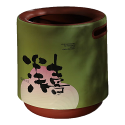三木青禾 双层复古 客厅垃圾桶