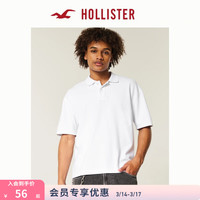 HOLLISTER 25夏季美式街头百搭短袖POLO衫T恤男装KI324-5455 白色 XL (180/116A)