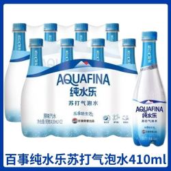 百事 纯水乐苏打气泡水 410ml*12瓶 0糖0脂肪