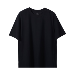 1号会员店 抗菌 男士短袖 L （170/95） 黑色1件