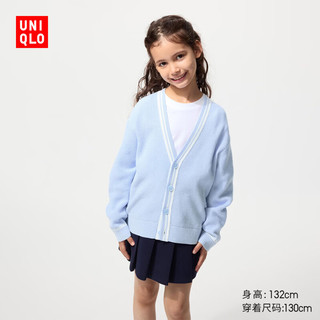  UNIQLO/优衣库 可机洗 儿童针织开衫