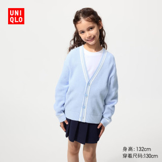  UNIQLO/优衣库 可机洗 儿童针织开衫