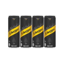 可口可乐 怡泉苏打水330ML*4罐