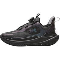 UNDER ARMOUR/安德玛 旋钮舒适 儿童篮球鞋 黑色 39