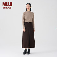 無印良品 MUJI 女式 灯芯绒 A字裙 半身裙 BE09CC3A 深棕色 S(155/62A)