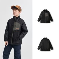 balabala/巴拉巴拉 加厚 儿童棉服 黑色90001