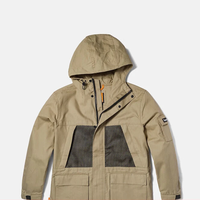 Timberland 官方男装户外中长款冲锋衣 DH4 M 175/100A