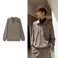 斯凯奇 男式立领卫衣 L125M041