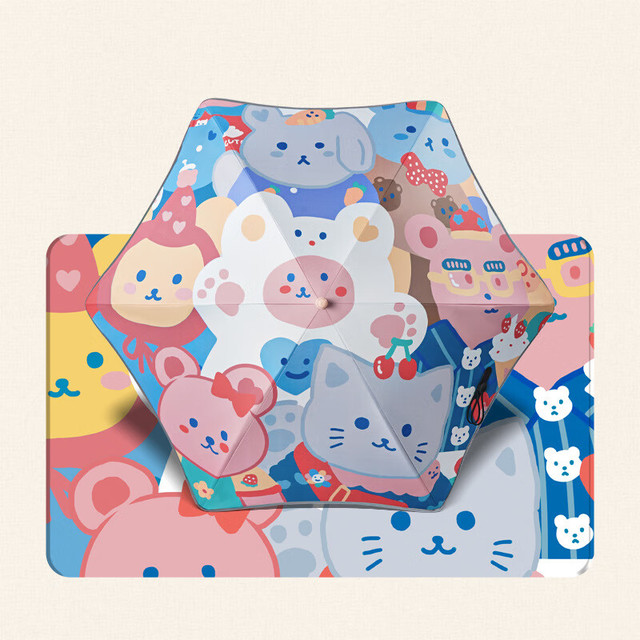 三栖虎 德国品质儿童雨伞6-12岁学生卡通伞