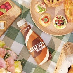 雀巢 咖啡瓶装丝滑桂花龙井拿铁 268ml*3