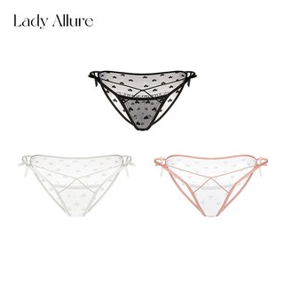  LADYALLURE 绑带 女士内裤 黑色+白色+粉色 M