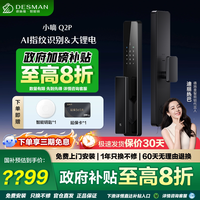 德施曼 DESSMANN 德施曼 Q2P 智能门锁 铝合金 小滴Q2p指纹锁
