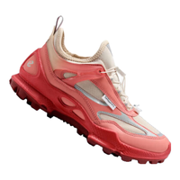 ecco GORE-TEX防水 女士运动鞋 珊瑚红/石灰色/银色80338361523 35 (拍大一码）