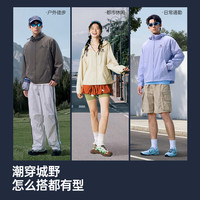 骆驼 情侣连帽夹克 M36BAKI042