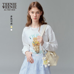 TEENIE WEENIE 萌趣刺绣 百搭女士卫衣