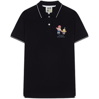  TEENIE WEENIE 联名系列 女士POLO衫 黑色 M