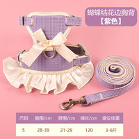 泰迪比熊博美牵引绳