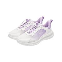 安德玛 缓震 儿童跑鞋 白/浅紫 35