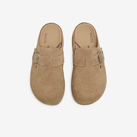 百思图 牛皮鞋面 女士休闲鞋