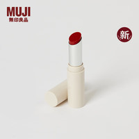無印良品 MUJI 莹彩润唇膏 104玫瑰棕