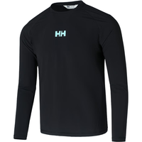  HELLY HANSEN, HH 高倍防晒 男士长T恤 黑色-男 XL
