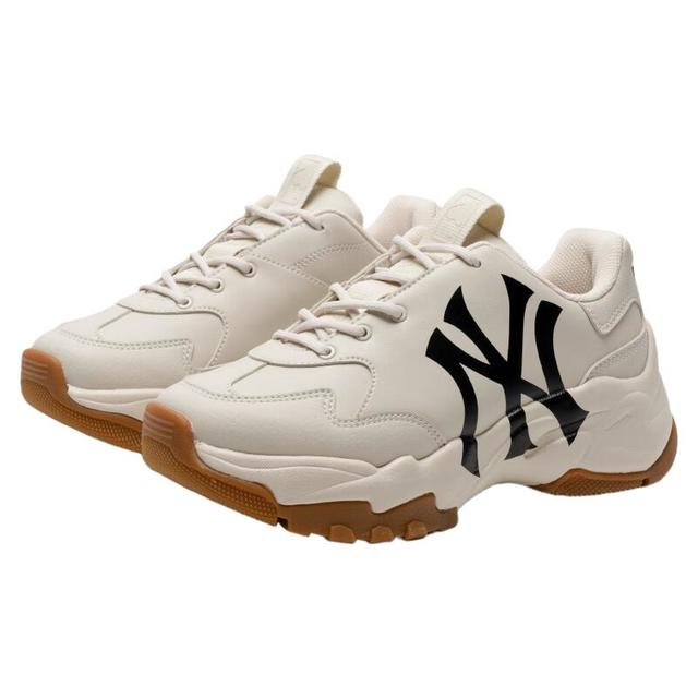 今日必买：MLB 官方休闲鞋女鞋 春夏礼物老爹鞋增高运动鞋舒适潮鞋子 3ASHC104N 纽约洋基队