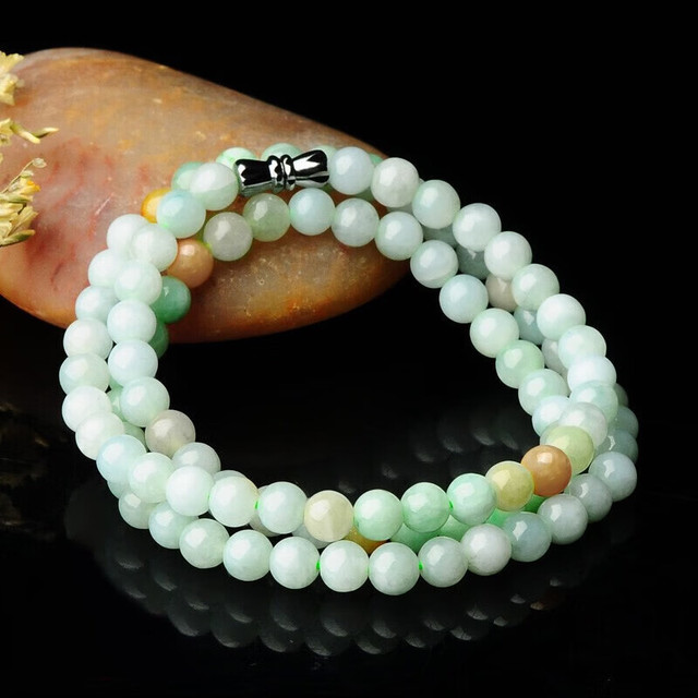 N2it A货翡翠项链 冰糯种 礼盒装