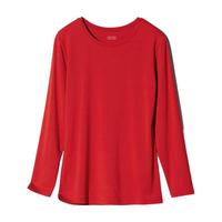 UNIQLO/优衣库 女士长袖保暖衣 478938/15珊瑚红色