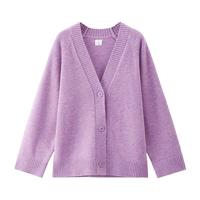 GIORDANO/佐丹奴 宽松V领 女士毛衣开衫