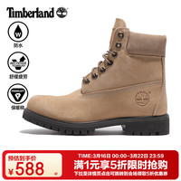 Timberland 官方踢不烂男鞋户外防水抗污防滑耐磨皮革高帮大黄靴 A2P6W-EN3 41 内长255mm