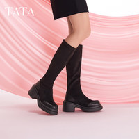  TATA/他她 时尚休闲 女士长靴 36